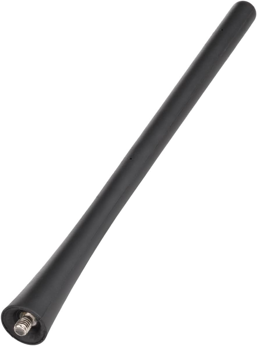 Eightwood Universal Car Radio Antenna Replacement, Roof Mount FM AM Stereo Antenna with DIN Male Connector for Vehicle Car Truck SUV Marine Radio Stereo Receiver Media Head Unit