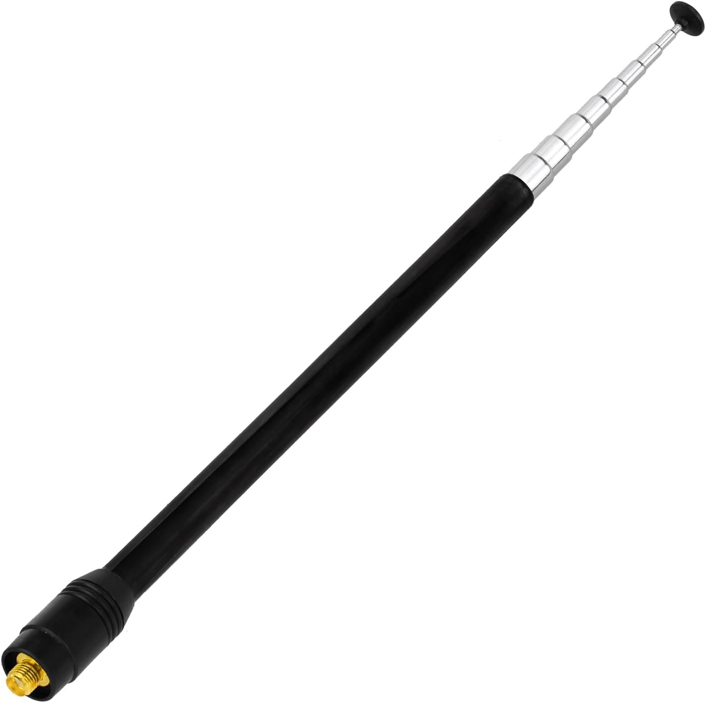 Eightwood 70-1000MHz Wide Band Handheld Telescopic Antenna 9-Section SMA Female Ham Radio Antennae for Baofeng UV5R UV82 Two Way Radios HT Scanner