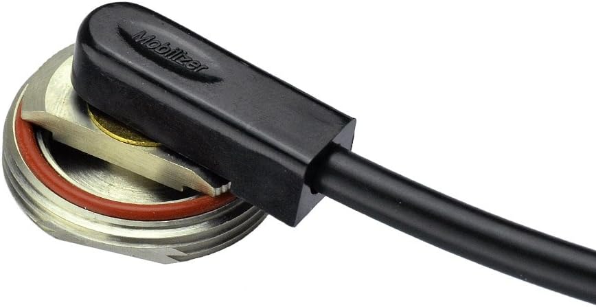 Eightwood NMO Antenna Mount to UHF Male PL259 Extension Cable RG58 16.4 Feet for Yaesu Vertex Icom VHF/VHF CB Mobile Radio Antenna