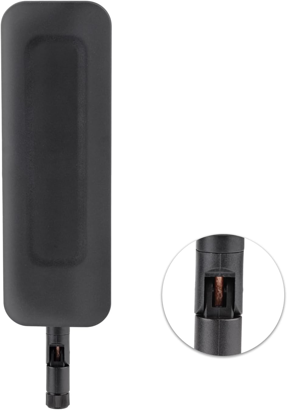 Eightwood WiFi 6 6E Antenna Tri-Band 2.4GHz 5GHz 6GHz RP-SMA Antenna (2-Pack) for WiFi Router PC Desktop Computer PCIe Bluetooth Card Security IP Camera