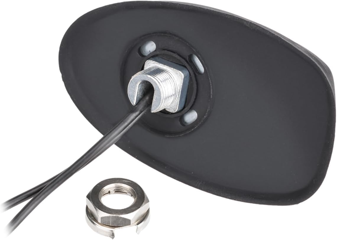 Eightwood FM/AM + GPS Car Combo Antenna, Amplified FM AM Radio Antenna and GPS SMA Antennae with 16.4 feet Cable for Car Truck SUV Marine Boat Radio Stereo Receiver Head Unit Navigation System