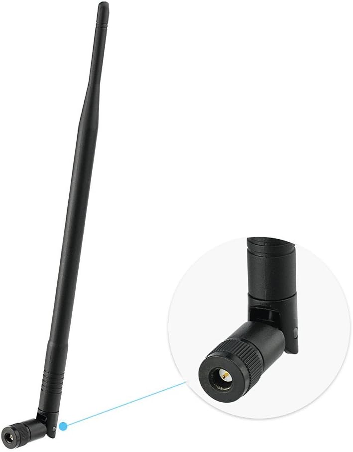 Eightwood 5dBi 4G LTE Rubber Duck Antenna SMA Male Plug for 4G Router Wireless Home Phone