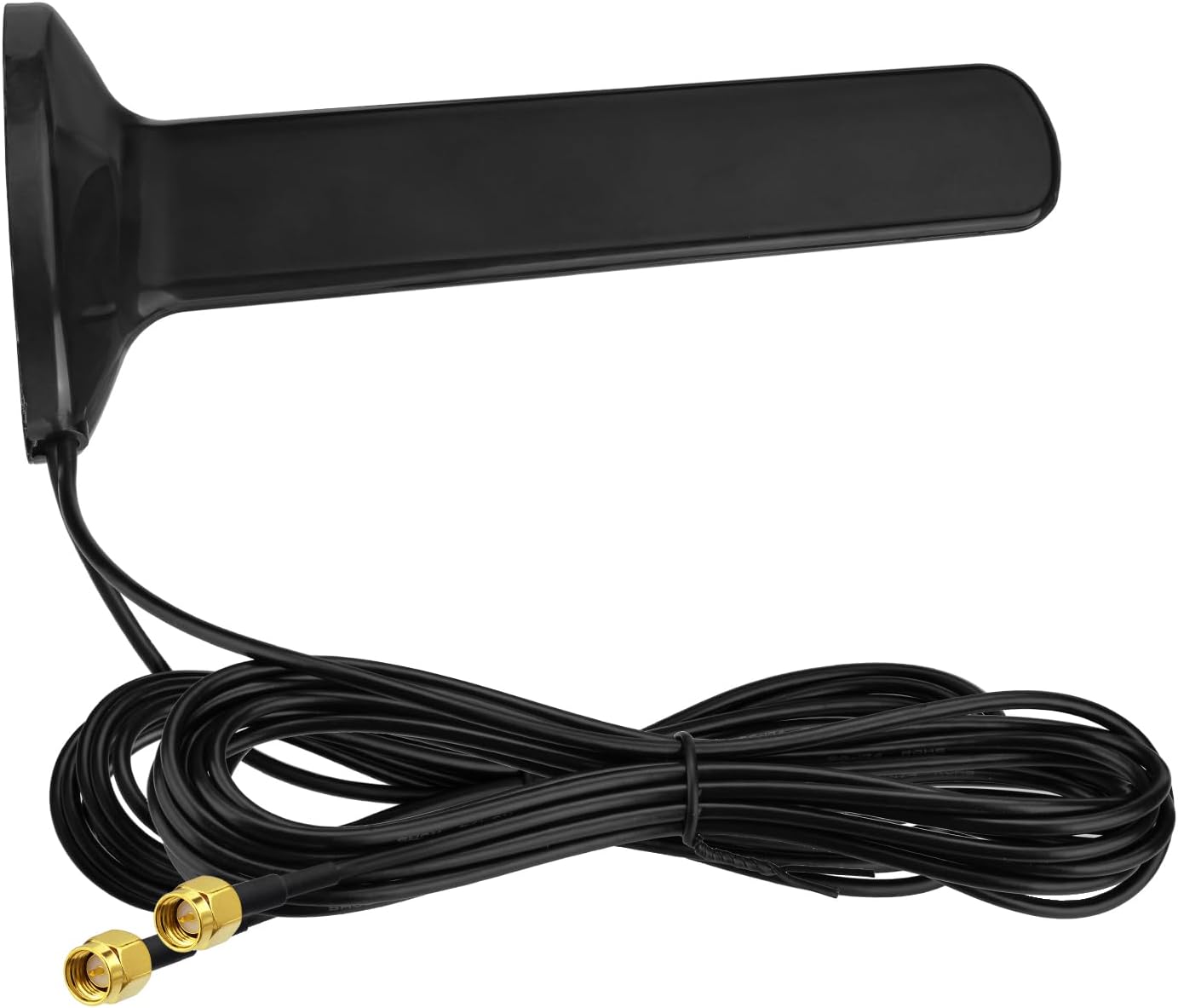 Eightwood 4G LTE Antenna Dual SMA Male Connector,Extension Cable 9.8ft, for 4G Router Hotspot Modem Industrial Cellular IoT Gateway Cellular Trail Camera