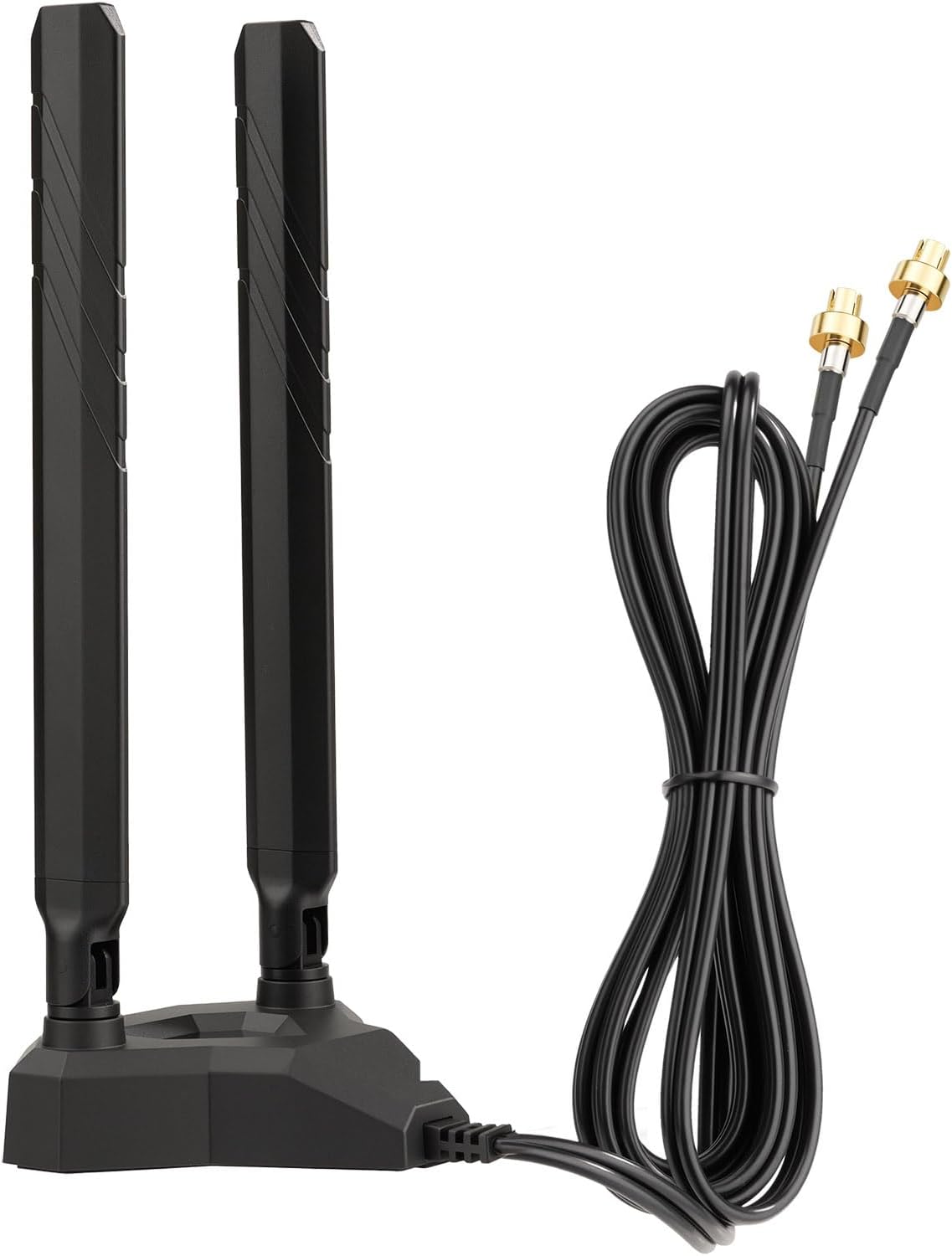 Eightwood WiFi 7 6.0dBi High Gain Magnetic Antenna for ASUS Q-Antenna Push-On Motherboards | ROG Strix, TUF, ProArt, Z890, X870 Series
