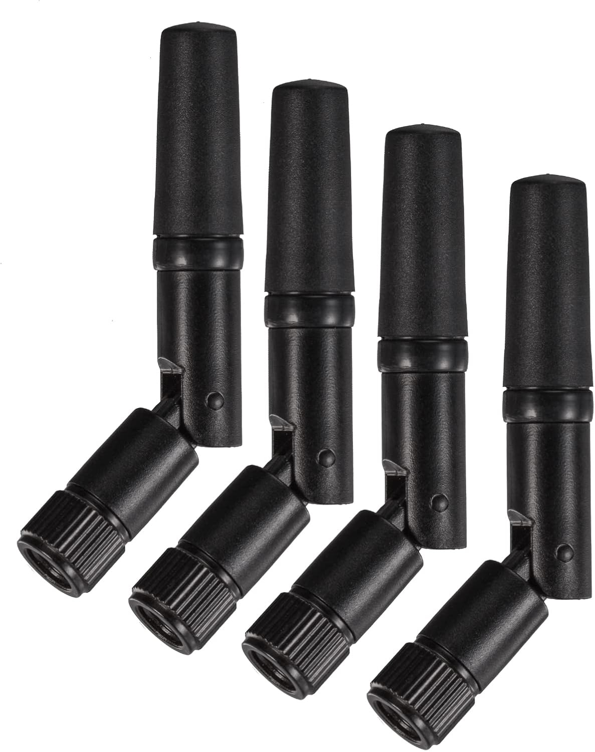 Eightwood Small WiFi Antenna 2.4GHz 5GHz Dual Band RP-SMA Antenna 4pcs for PC Desktop Computer PCIe Card WiFi Router Wireless Back Up Camera