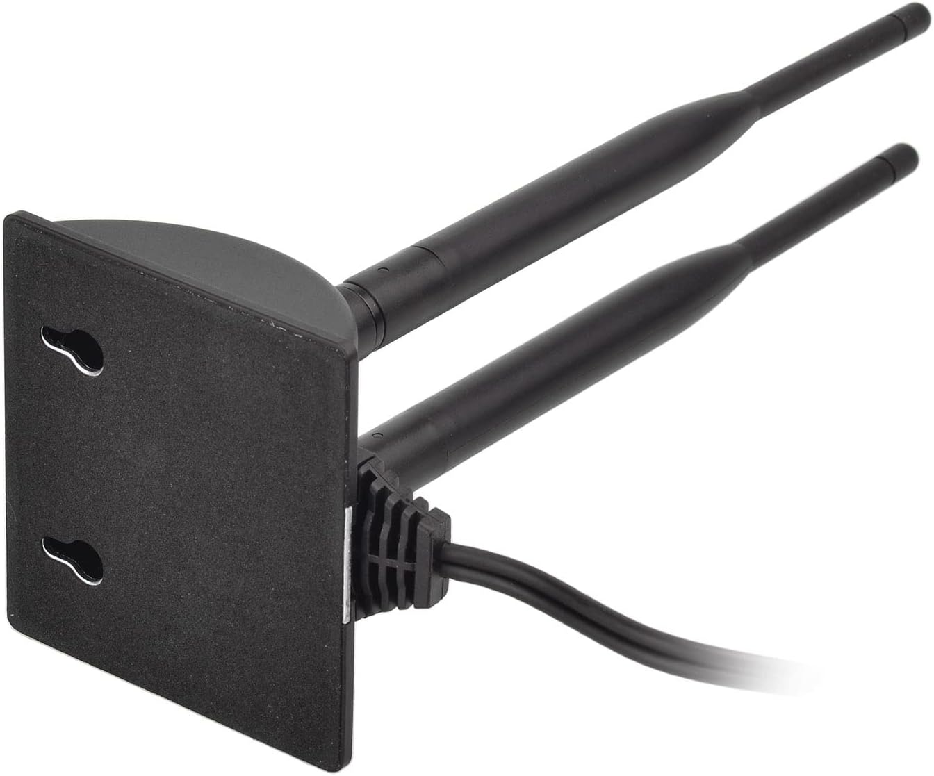 Eightwood WiFi Antenna with RP-SMA Male Connector, 2.4GHz 5GHz Dual Band Antenna Magnetic Base for PCI-E WiFi Network Card USB Adapter Wireless Router