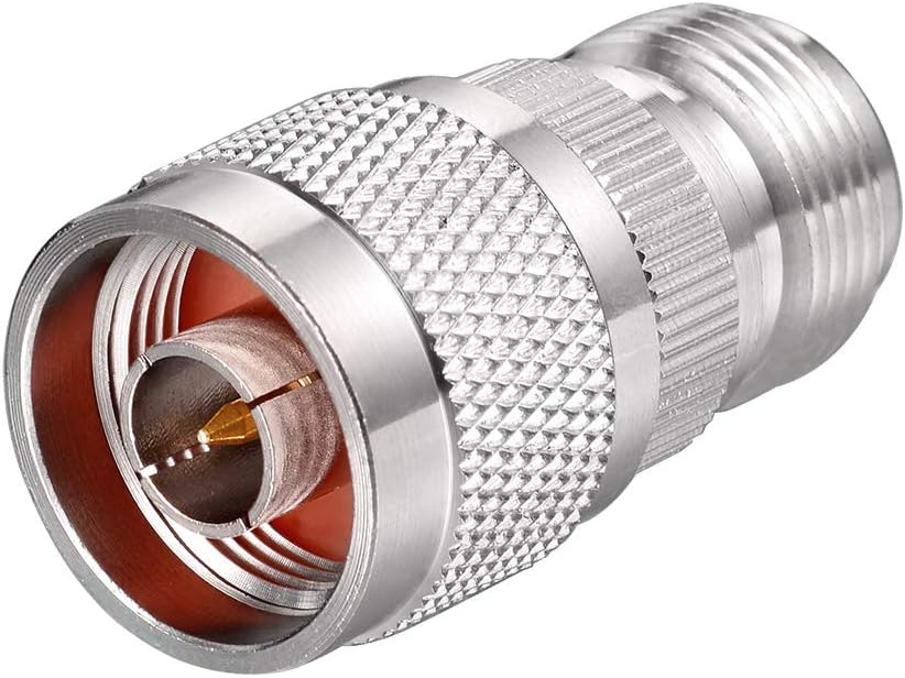 Eightwood 2pcs N Male to N Female RF Coax Adapter N Type Connector for 4G Antenna, WiFi Antenna, Antenna Router, Antenna Extension Cable