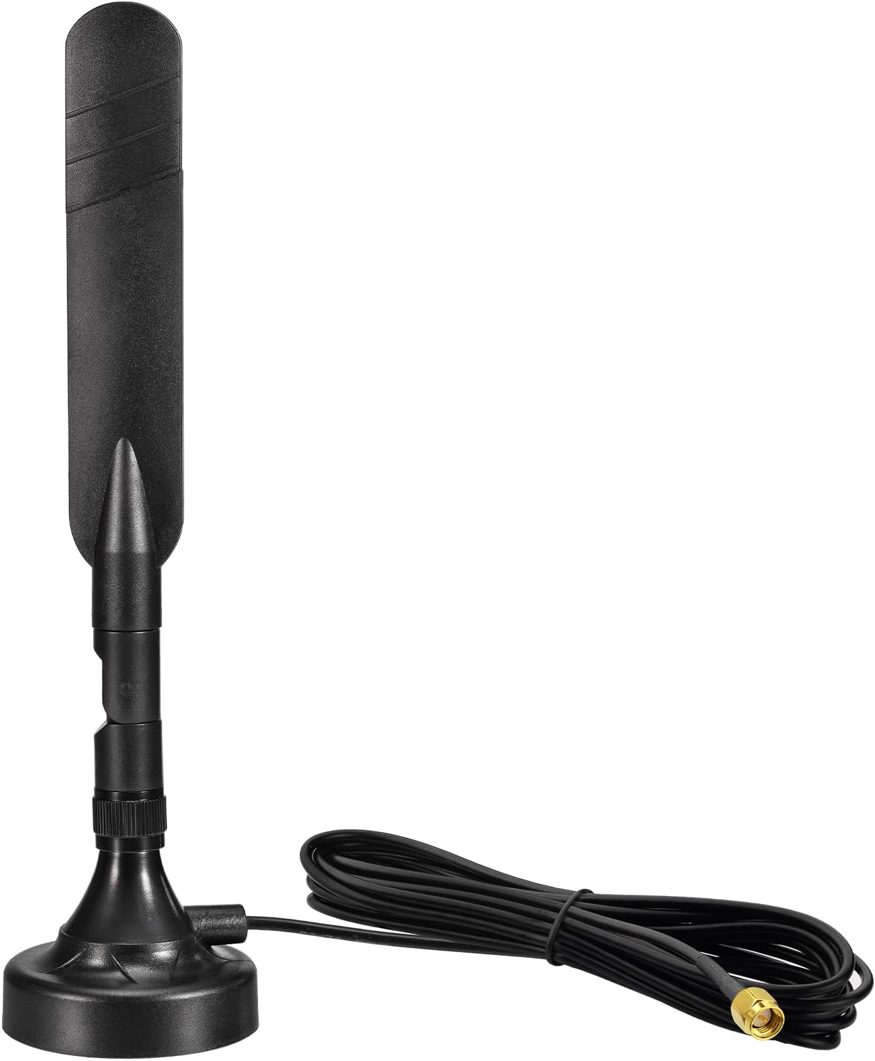 Eightwood 4G LTE Antenna with Magnetic Base MIMO SMA Male Antenna for 4G LTE Router Hotspot Modem Industrial Cellular IoT Gateway Security Camera