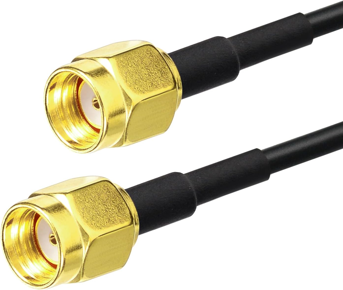 Eightwood PC WiFi Antenna Dual Band 2.4GHz 5GHz RP-SMA WiFi Antenna with 6.5 Feet Extension Cable for Desktop Computer PCIe WiFi Card