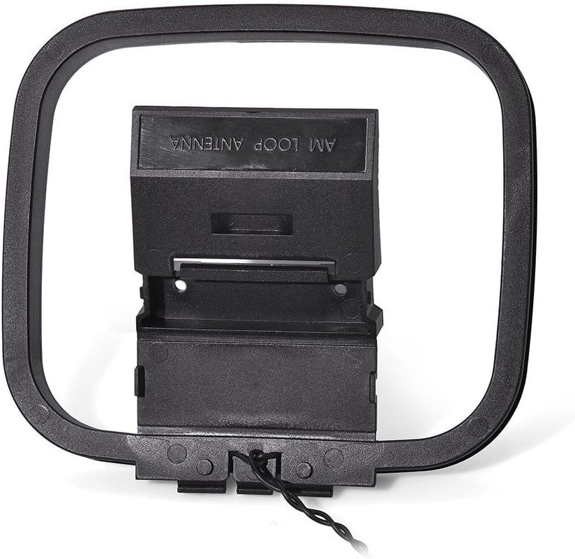 Eightwood AM Loop Antenna 3 Pin Mini Connector Compatible with Sony HiFi Series Sharp AV Receiver Radio Stereo System