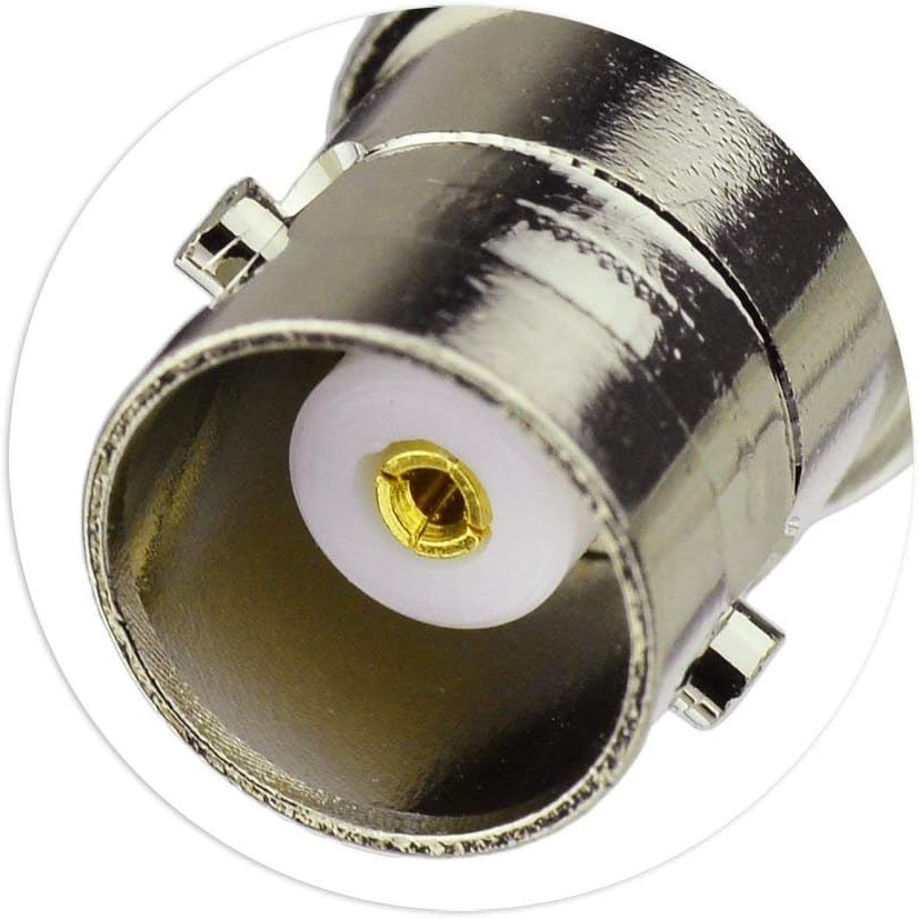 Eightwood 15pcs BNC Female to BNC Female Barrel RF Coax Adapter Coupler 50 ohm