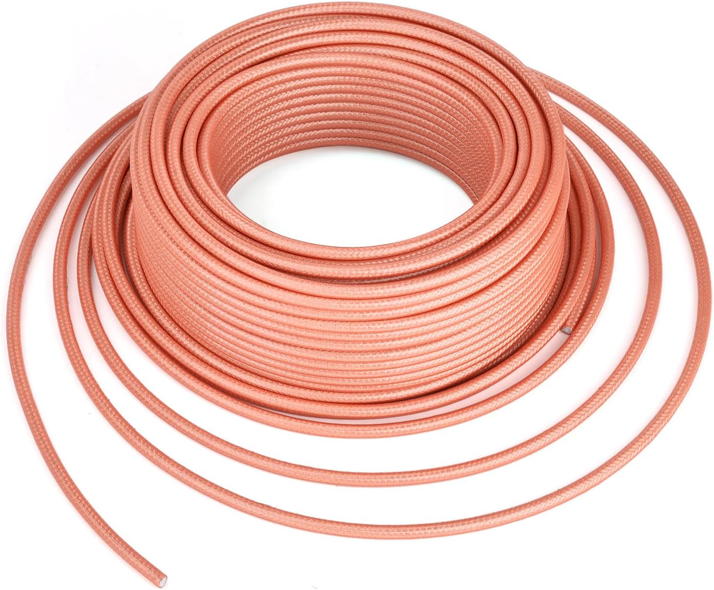 Eightwood RG400 Coax Cable 100 Feet, M17/128 Double Shield Coaxial Cable for Base Station Ham Amateur Radio Antenna Jumper