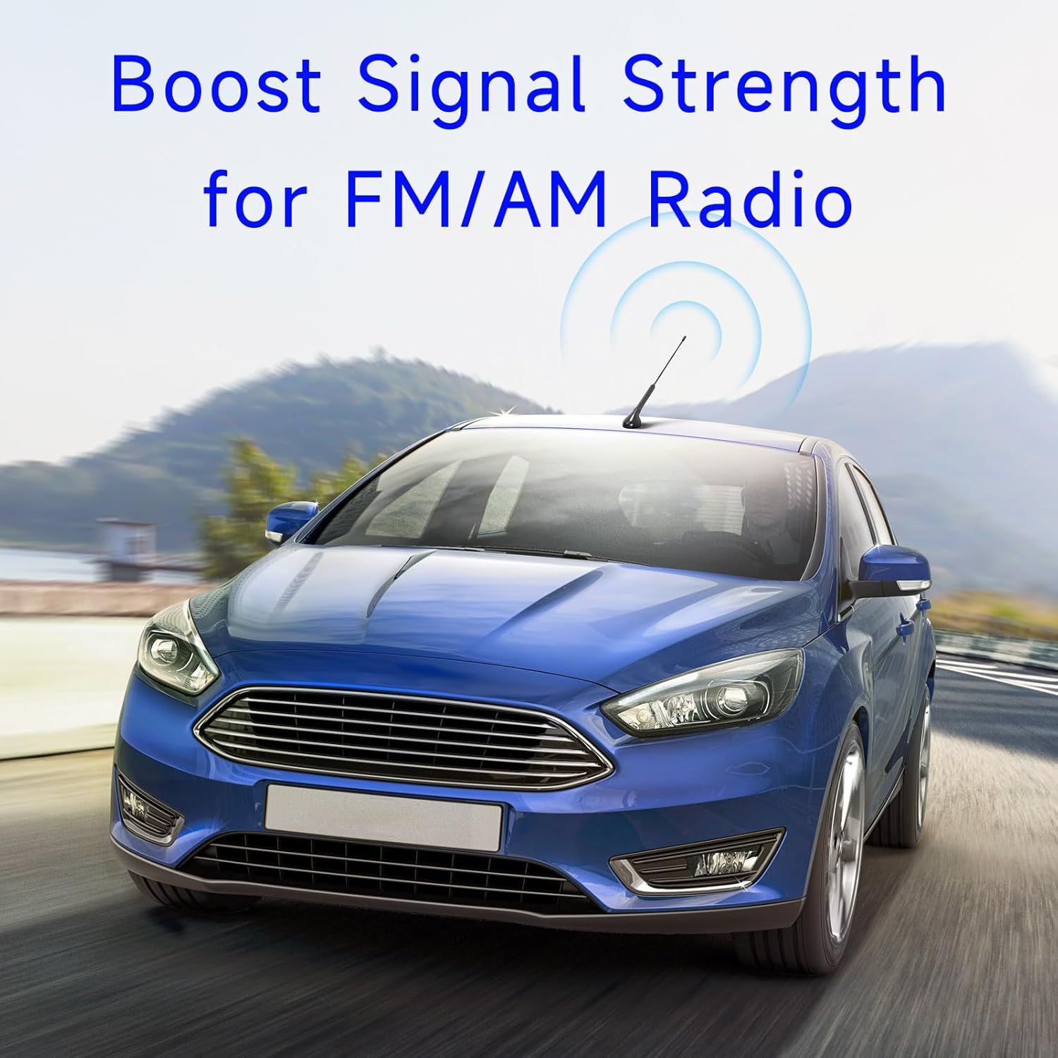 Eightwood Car Radio Antenna, Roof Mount Vehicle Antenna Replacement