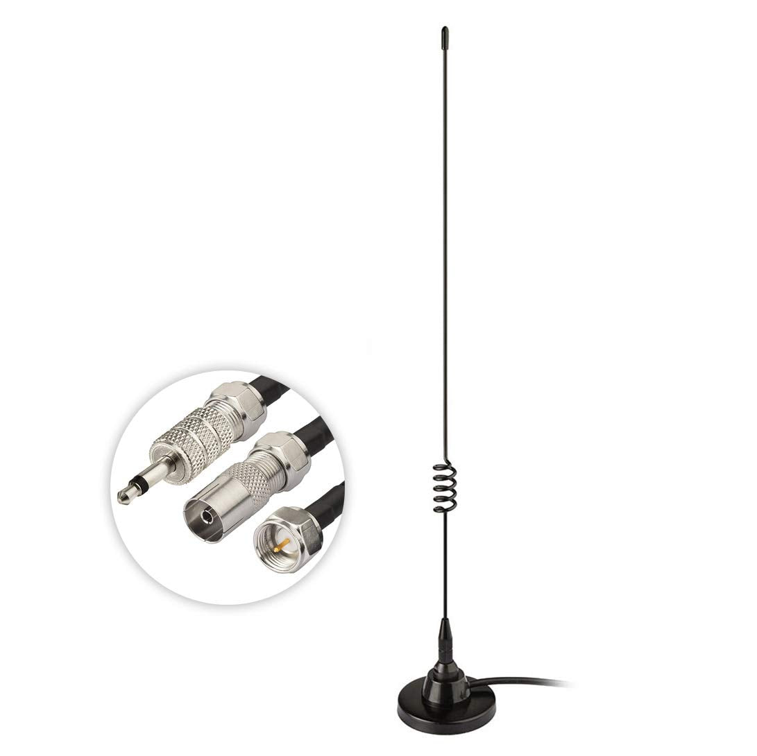 Magnetic Base FM Antenna for Denon Pioneer Onkyo Yamaha radio receiver