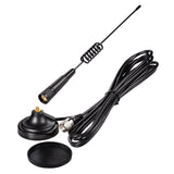 CB Antenna 27MHz CB Radio Antenna Magnetic Base Handheld CB Antenna PL259 & BNC Male Compatible with Cobra Midland Uniden Maxon President Vehicle Car Truck Mobile CB Radio Handheld CB Radio