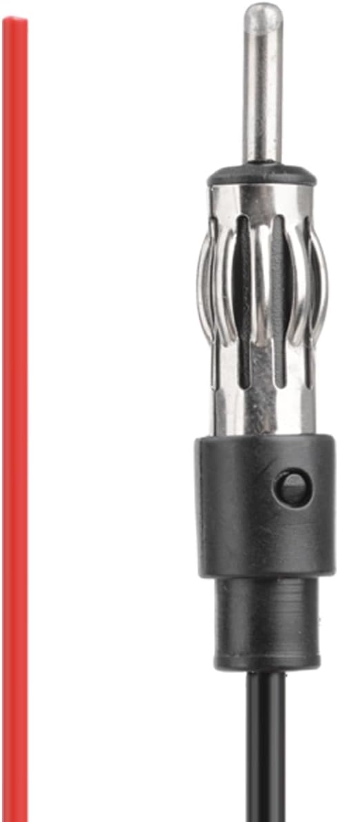 Eightwood Shark Fin Universal Car Radio Antenna, Roof Mount Amplified FM AM Antenna for Vehicle Car Truck Stereo Receiver Media Head Unit HD Radio