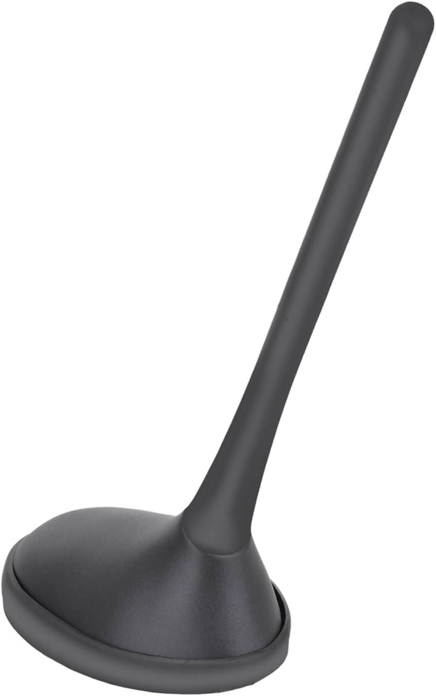 Eightwood Universal Car Radio Antenna Replacement, Roof Mount FM AM Stereo Antenna with DIN Male Connector for Vehicle Car Truck SUV Marine Radio Stereo Receiver Media Head Unit