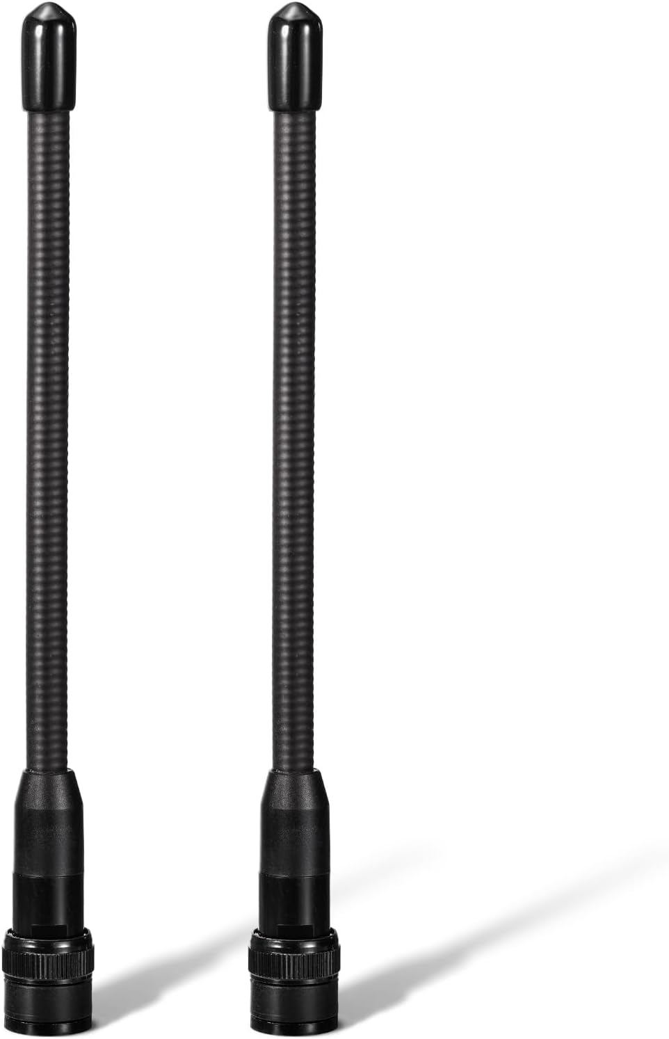 Eightwood BNC Handheld Scanner Antenna 2-Pack Dual Band 144/430MHz VHF UHF Flexible Ham Amateur Radio Antenna 6in for BC125AT BC75XLT Scanner ICOM IC-V8 IC-A14