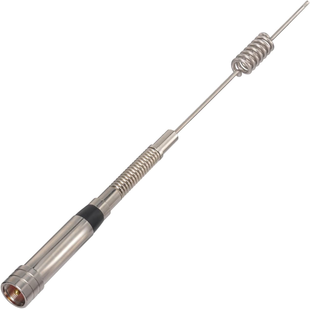 Eightwood Dual Band Mobile Vehicle Ham Radio Antenna VHF UHF 144/430MHz Anti-Rust Antenna 30in, PL259 Connector