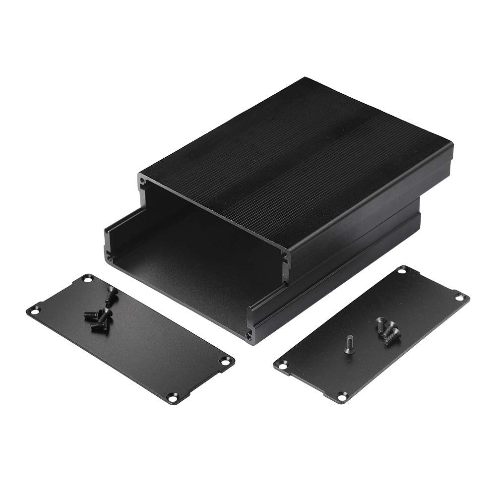 Eightwood Aluminum Electronic Project Box Enclosure Split Body Case DIY 4.72 x 3.82 x 1.57 inch (LxWxH)