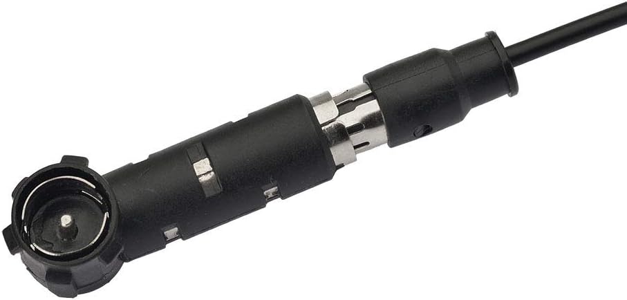 Eightwood Car Radio Antenna FM Antenna Radio Magnetic Attachment Antenna FM 3 m Cable RG174 + DIN Socket to ISO Adapter for Cars Radio Trucks Universal Multi-Way