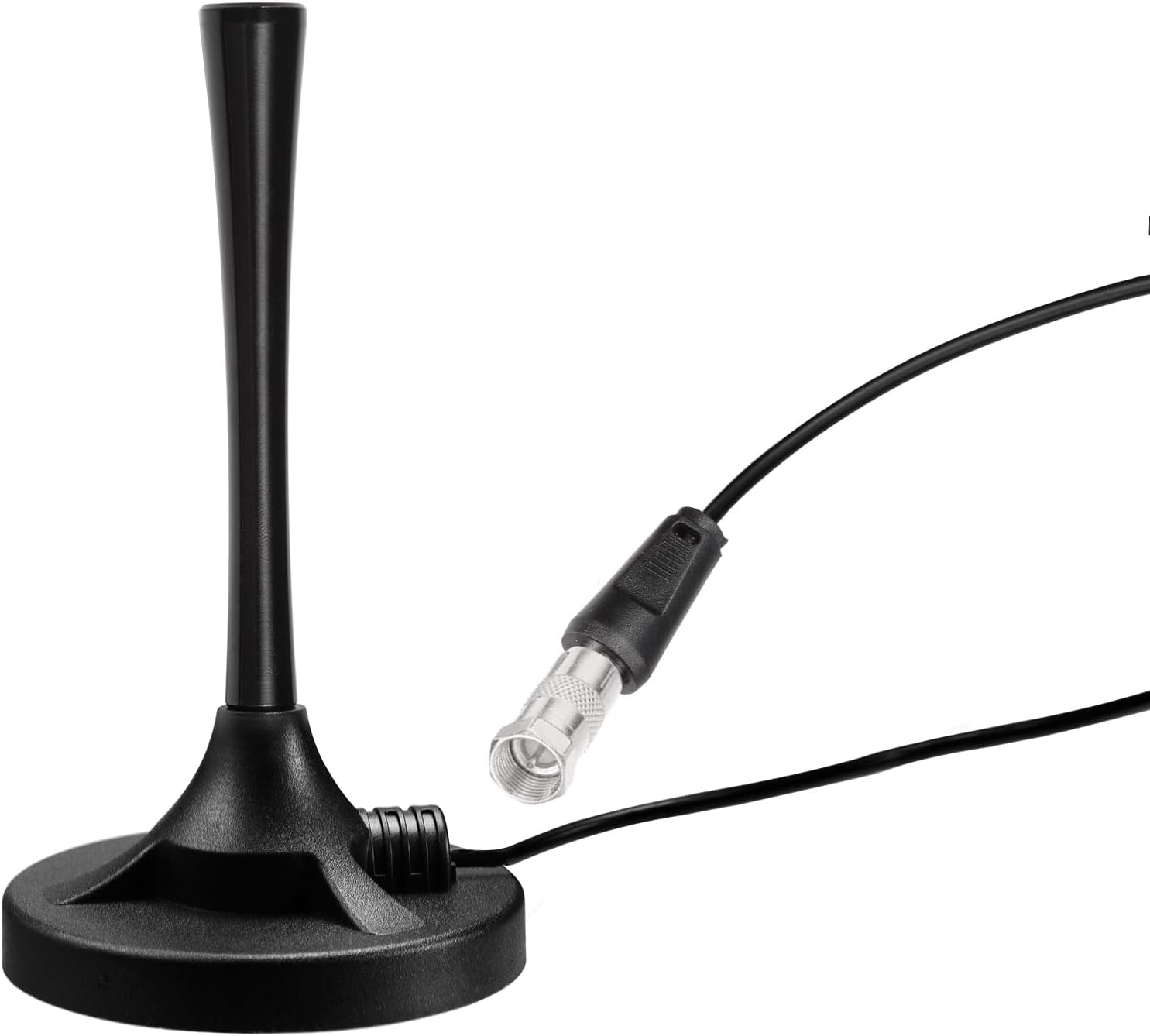 Eightwood HD Digital TV Antenna, Amplified Indoor HDTV Antennae with Magnetic Base 16ft Coax Cable, Support Smart 4K 1080P Fire TV and All Older TV's for Free Local Channels