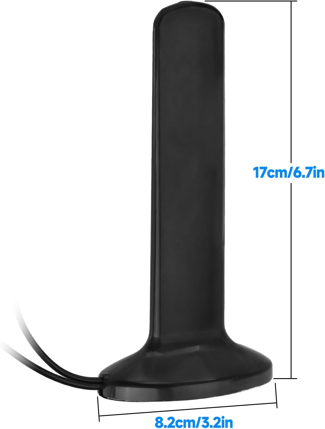 Eightwood 4G LTE TS9 Antenna Magnetic Base Compatible with Nighthawk M6 MR6110 MR6500 M1 MR1100 LB1120 Verizon Jetpack Mobile Hotspot 4G LTE Router USB Modem