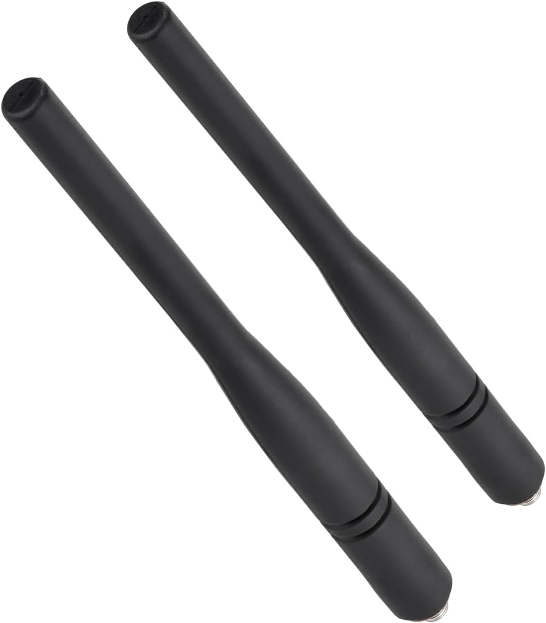 Eightwood UHF 403-527MHz Stubby Rubber Antenna 6in 2-Pack for XPR3500 XPR7550 CP200d HT1250 XPR7580 DP2400 Handheld Portable Radio