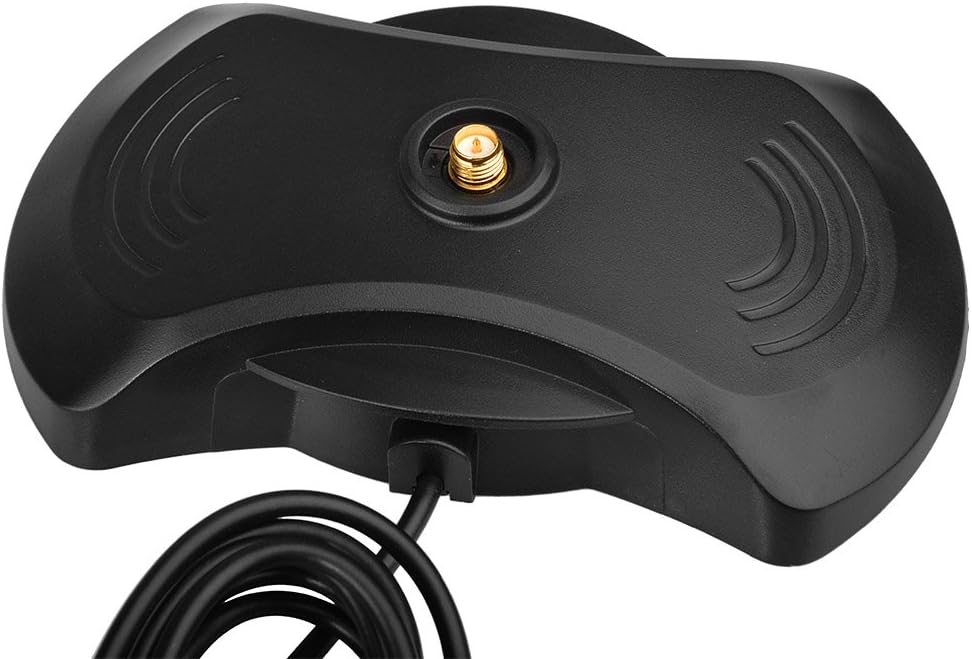 Eightwood RP SMA Verlängerung Kabel RP SMA Male auf RP SMA Buchse WiFi Antenne Magnetfuß RP SMA Kabel RG174 2.5m 8.2ft für Wirelesse WiFi Router AV Sender Dlink Netgear Belkin MEHRWEG