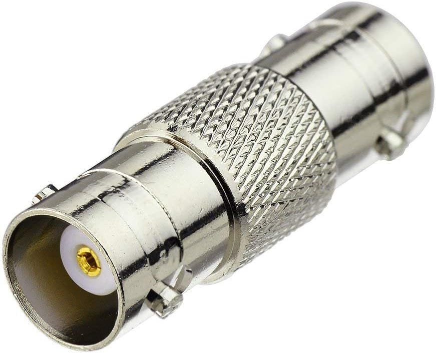 Eightwood 15pcs BNC Female to BNC Female Barrel RF Coax Adapter Coupler 50 ohm