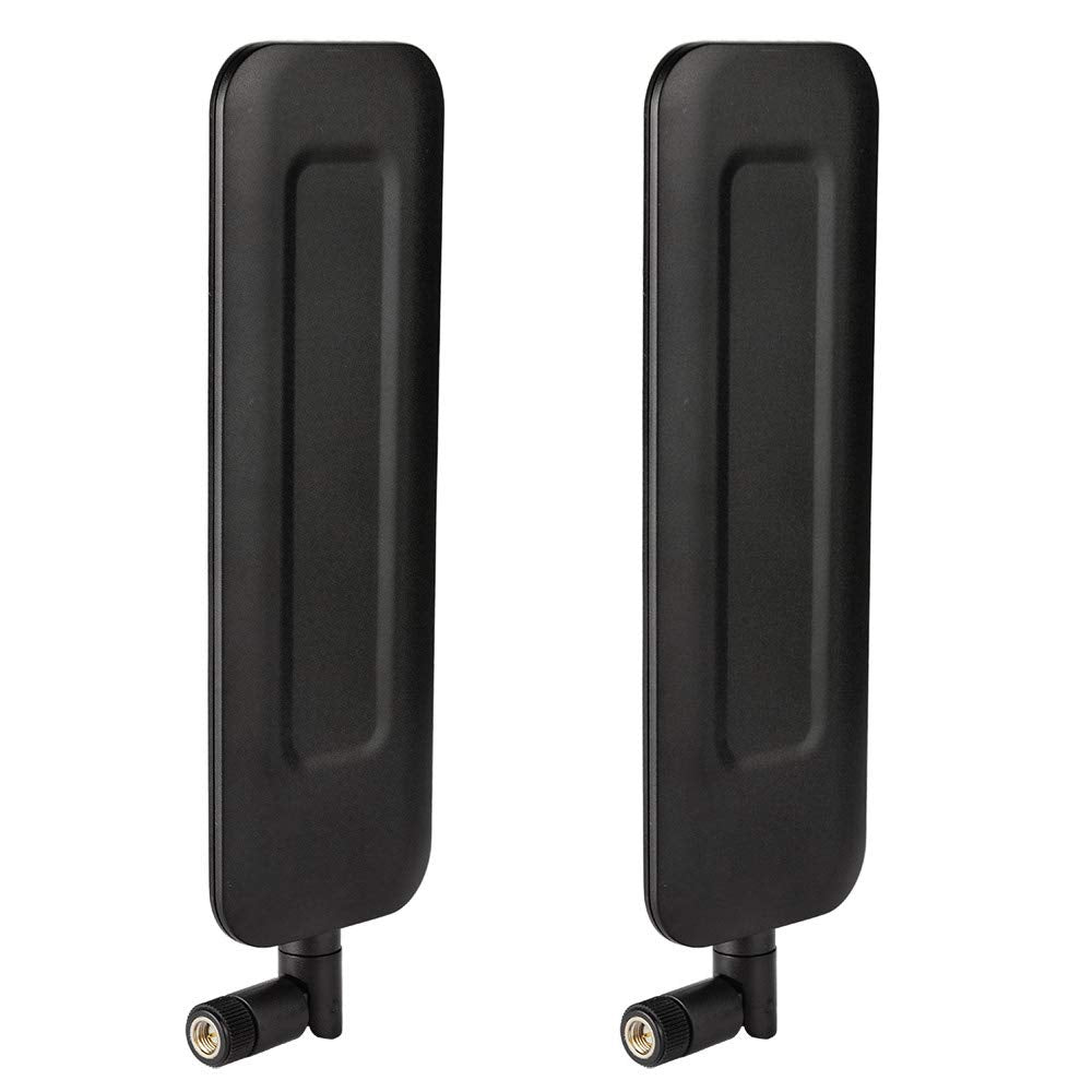 Eightwood Wide Band 4G LTE Dipole Antenna SMA Male Antenna (2-Pack) Compatible with Outdoor HCO Spartan Cellular Hunting Game Trail Cameras