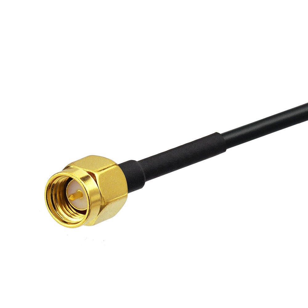 Eightwood 3G 4G LTE GSM Antenna with SMA Male Connector, Magnetic Base | 9.8ft Cable, Compatible with 4G Router, Mobile Hotspot, Wireless Home Phone, Cellular Trail Camera, Security Camera, 2-Pack