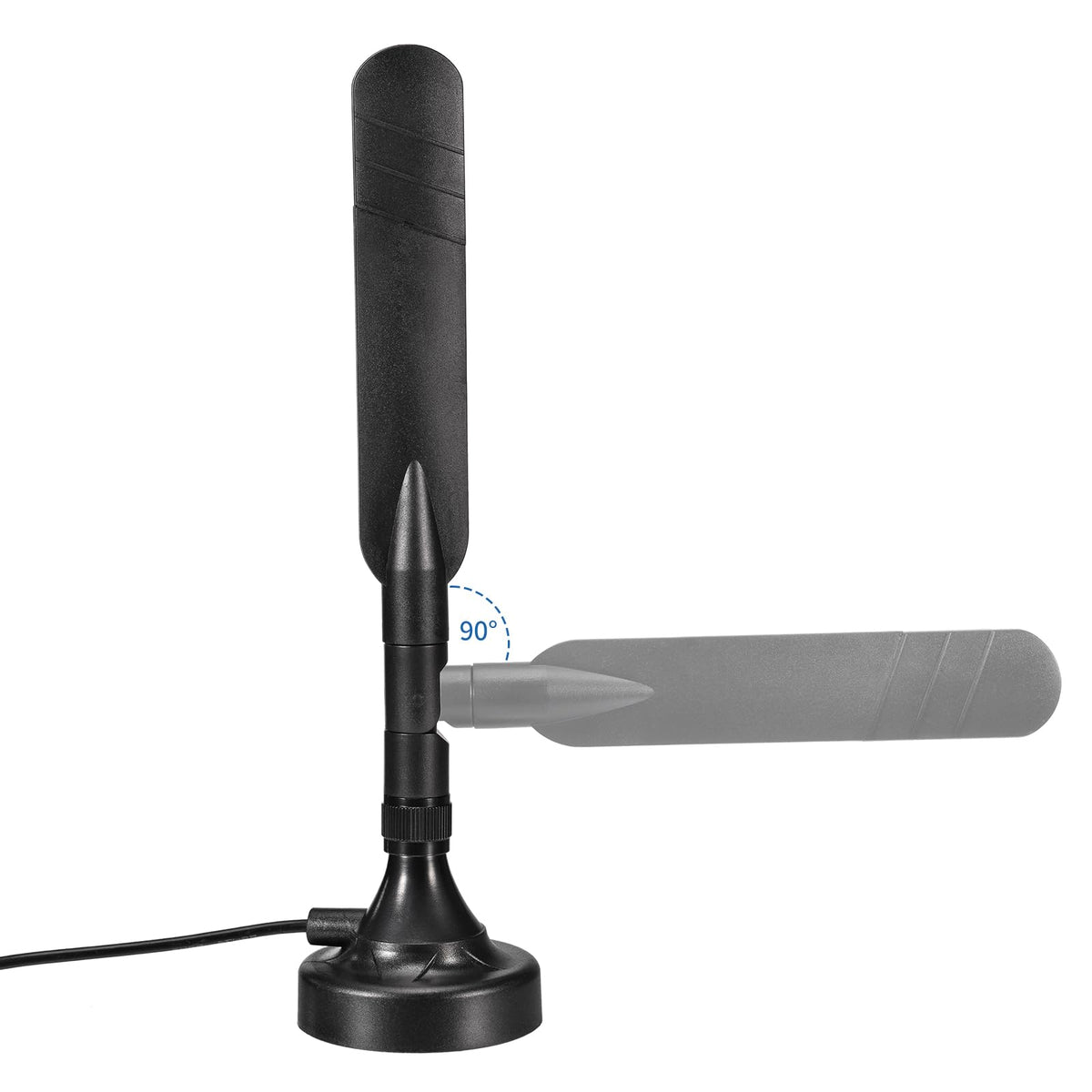 Eightwood 4G LTE Antenna with Magnetic Base MIMO SMA Male Antenna for 4G LTE Router Hotspot Modem Industrial Cellular IoT Gateway Security Camera
