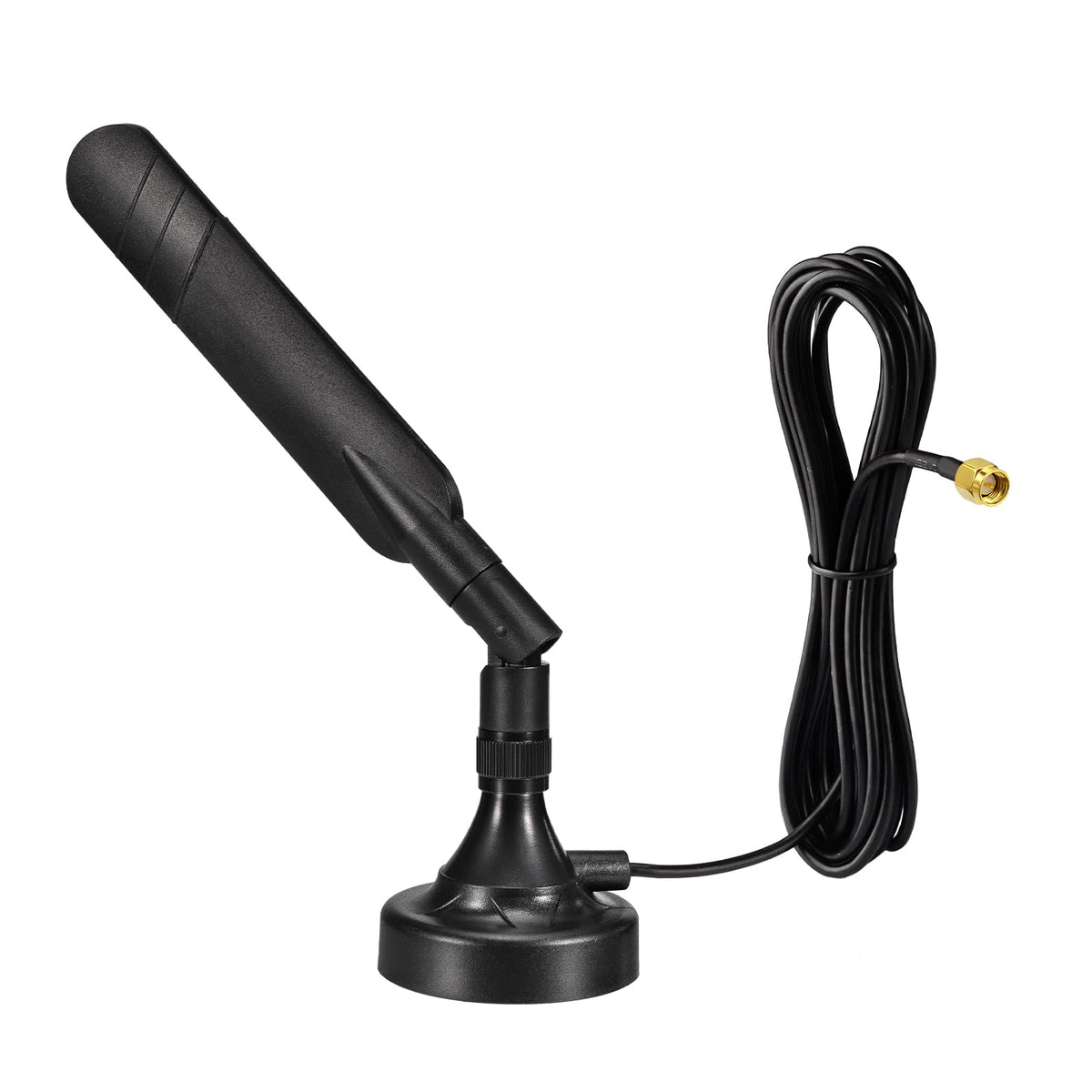 Eightwood 4G LTE Antenna with Magnetic Base MIMO SMA Male Antenna for 4G LTE Router Hotspot Modem Industrial Cellular IoT Gateway Security Camera