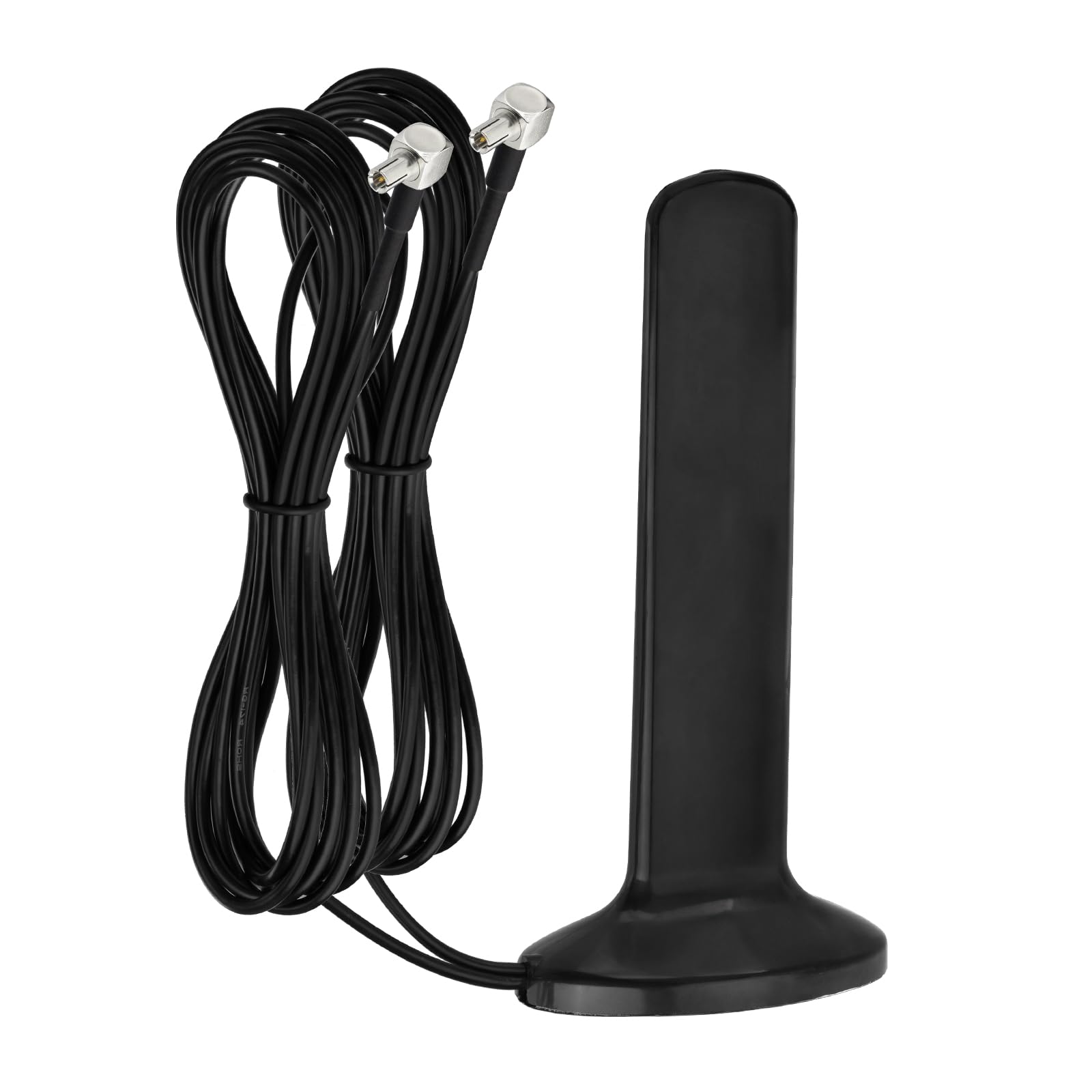 Eightwood 4G LTE Antenna, Dual TS9 Connector, Magnetic Base, 9.8ft Cable | Compatible with Nighthawk M6 MR6110 MR6500 M1 MR1100 LB1120 Verizon Jetpack Mobile Hotspot 4G LTE Router Modem
