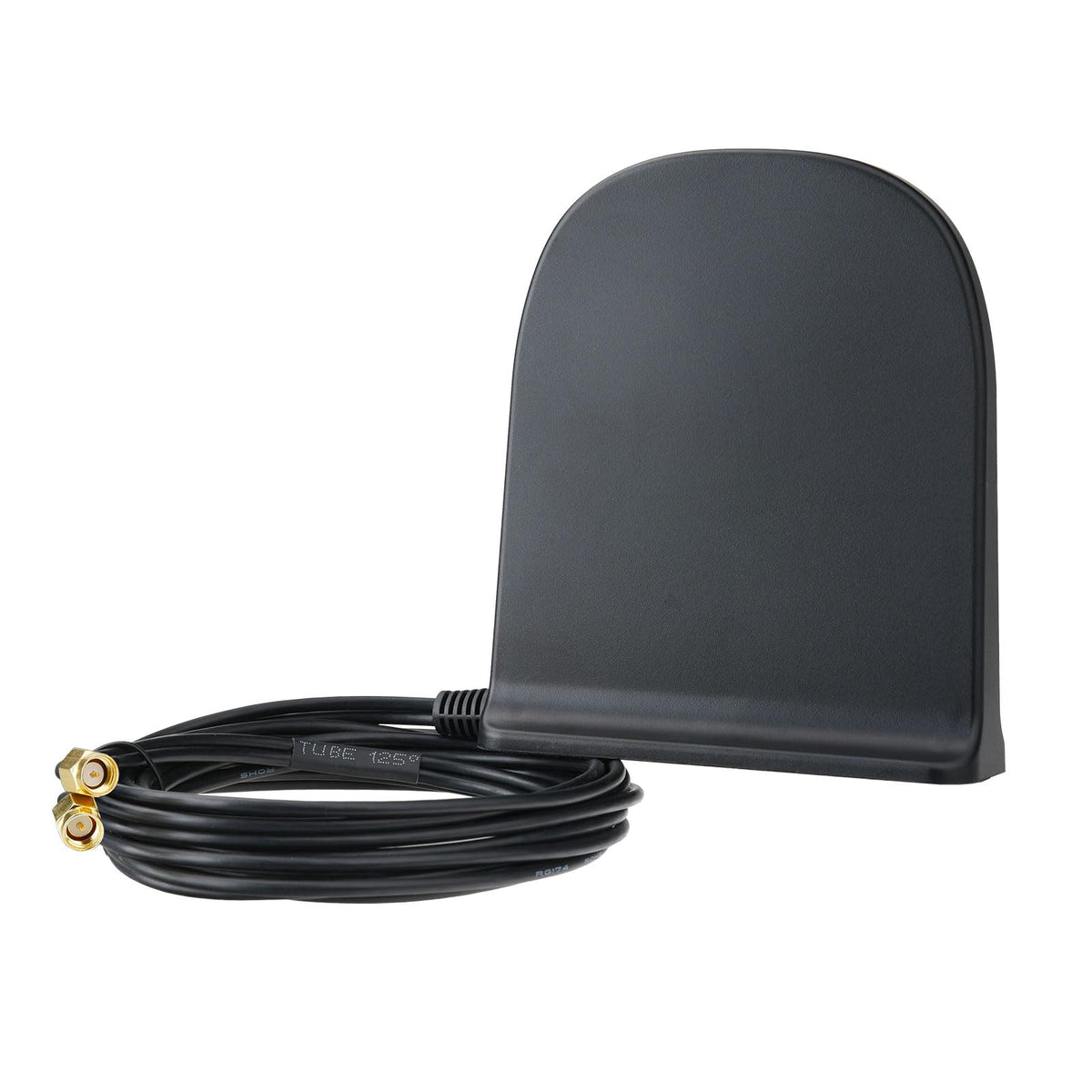 Eightwood 10dBi Wide Band 5G 4G LTE Antenna, Dual SMA Male Connector | Omnidirectional, 6.5ft Extension Cable, For CPE Router, Mobile Hotspot, Wireless Home Phone, Modem, Cellular Trail Camera