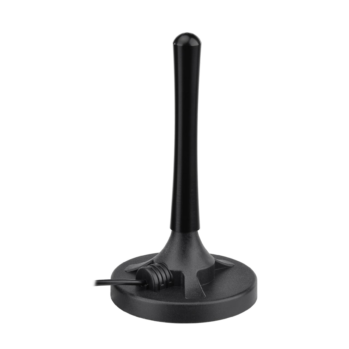 Eightwood FM Radio Antenna for Stereo Receiver, Magnetic Base, 9.8ft Cable | Compatible with Pioneer Onkyo Yamaha Marantz Bluetooth Home Theater Stereo Receiver HD Radio