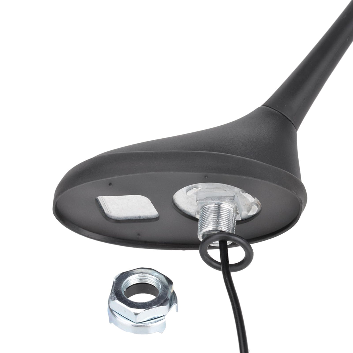 Eightwood 7dBi Universal Car Radio Antenna, Roof Mount AM FM Stereo Antenna | Din Plug, for Car Truck SUV Marine Radio Stereo Receiver, Media Head Unit