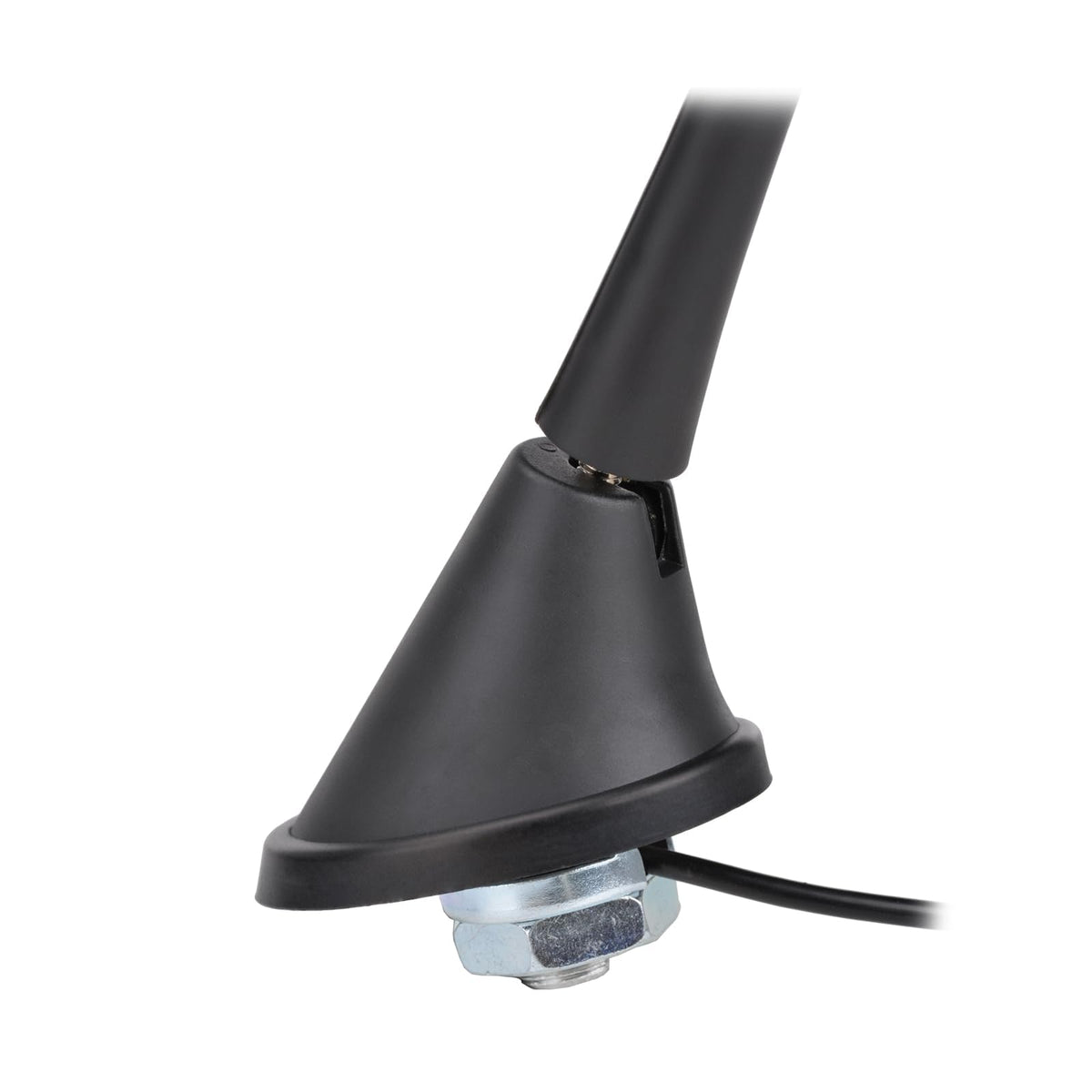 Eightwood Roof Mount FM AM Stereo Adjustable Antenna Mast, Universal Car Radio Antenna with DIN Male Connector for Vehicle Car Truck SUV Marine Boat Radio Stereo Receiver