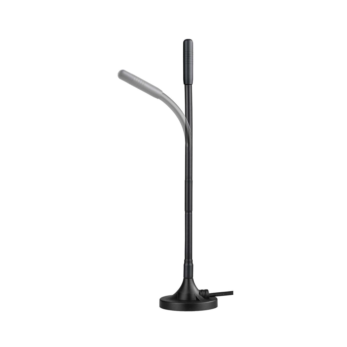 Eightwood 27MHz CB Radio Antenna 12.6in, Flexible Whip BNC & PL259 Antenna | Heavy Duty Magnetic Base, Compatible with President Cobra Galaxy Mobile CB Radios