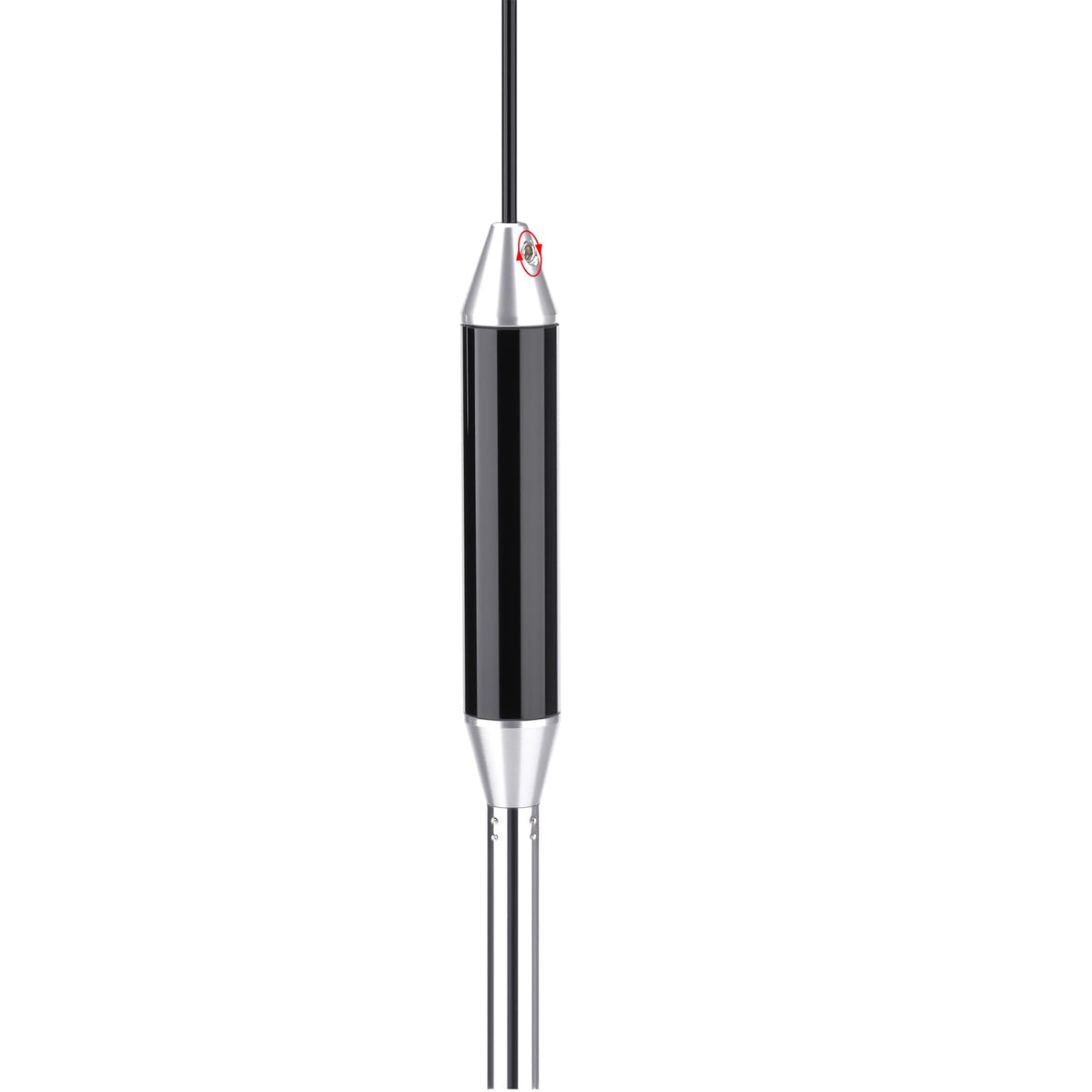 Eightwood 27MHz CB Radio Antenna 26in, PL259 Car Truck Antenna Kit Heavy Duty Magnetic Mount Compatible with Uniden President Cobra Galaxy Mobile Handheld CB Radios
