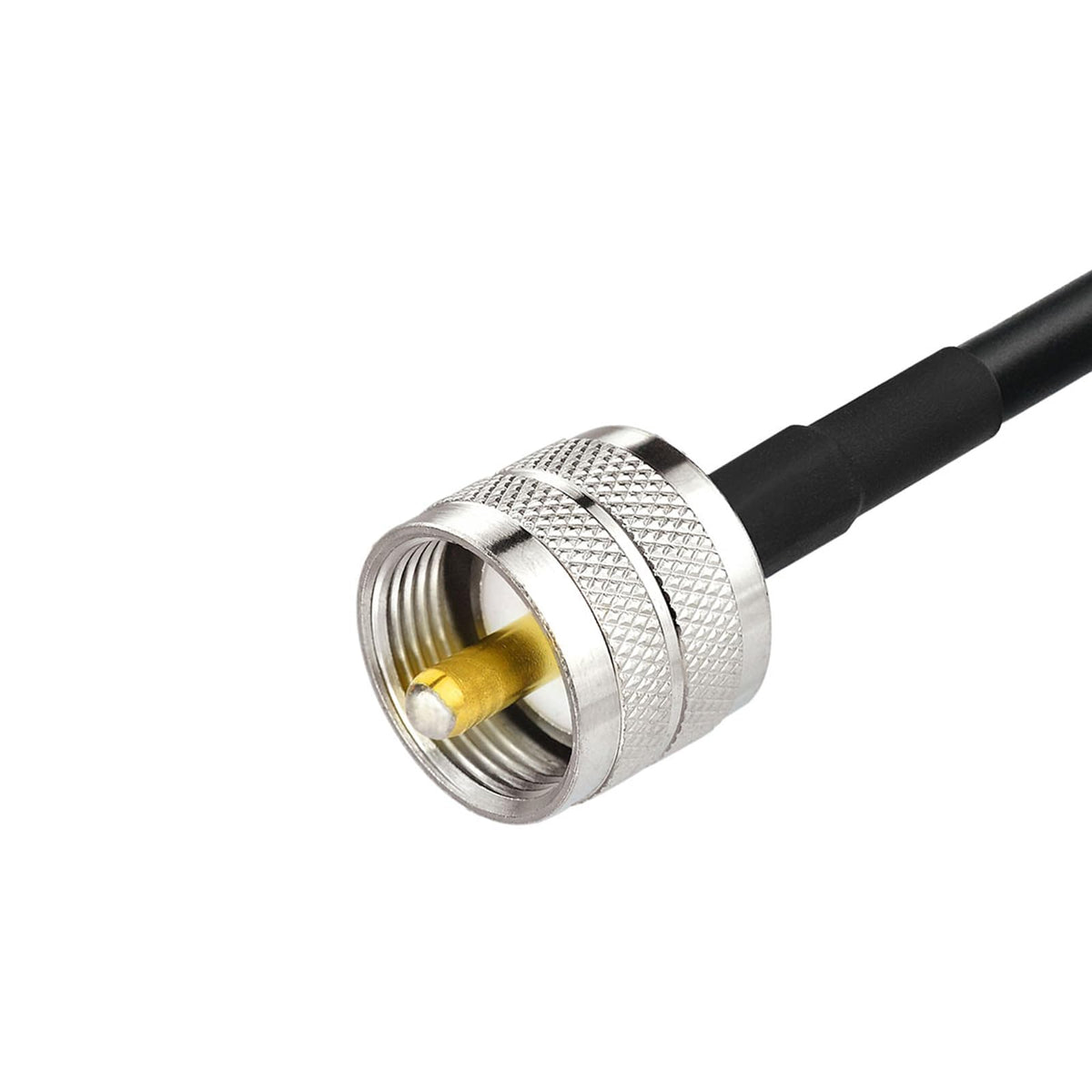 Eightwood 27MHz CB Radio Antenna 26in, PL259 Car Truck Antenna Kit Heavy Duty Magnetic Mount Compatible with Uniden President Cobra Galaxy Mobile Handheld CB Radios