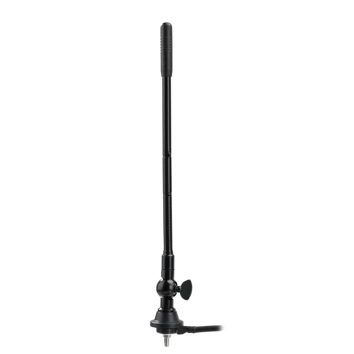 Eightwood 27MHz CB Radio Antenna with Adjustable Rotating Base, PL259 & BNC Boat Marine Car Antenna Kit, Compatible with Uniden President Cobra Galaxy Mobile Handheld CB Radios