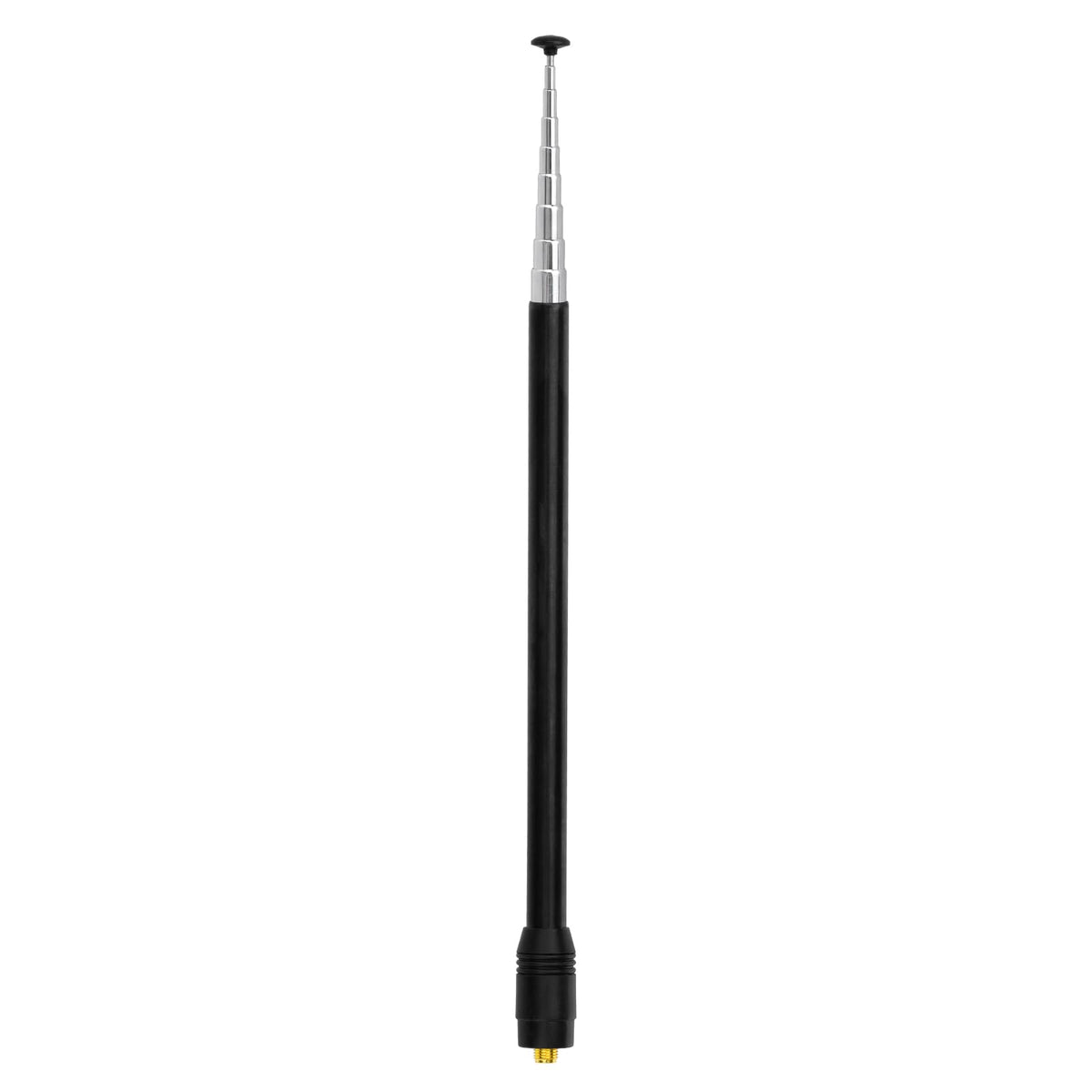 Eightwood Telescopic Handheld Ham Radio Antenna, Wide Band SMA Female | 9-Section Telescopic Antenna for Baofeng UV-5R UV-82 Two-Way Radios and Handheld Scanners, 70-1000MHz