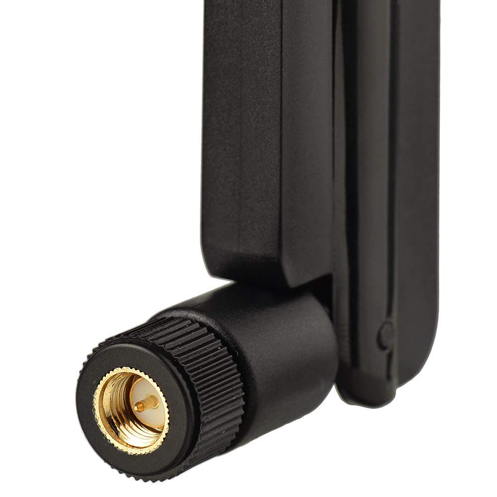Eightwood 2.4GHz 5GHz WiFi Antenna, Dual Band SMA Male Antenna (2-Pack) | 9dbi, for Car Trailer Backup Camera, Security Camera, FPV Drone, Smart Home