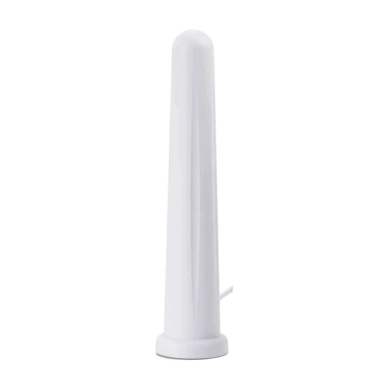 Eightwood Dual Band WiFi Antenna, 2.4GHz 5GHz, White, RP-SMA Male Connector | 9.8ft Cable, Magnetic Base, 2-Pack, for Desktop PC Motherboard, PCIe Bluetooth Card, WiFi Outer, Hotspot, Security Camera