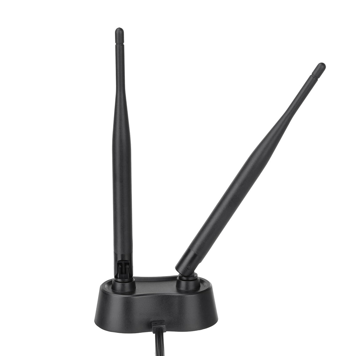 Eightwood 9dBi Dual Band WiFi Antenna 2.4GHz 5GHz RP-SMA WiFi Antennae with Magnetic Base and 6.5ft Extension Cable for PC Desktop Computer PCIe Bluetooth Wireless Network Card,WiFi Router