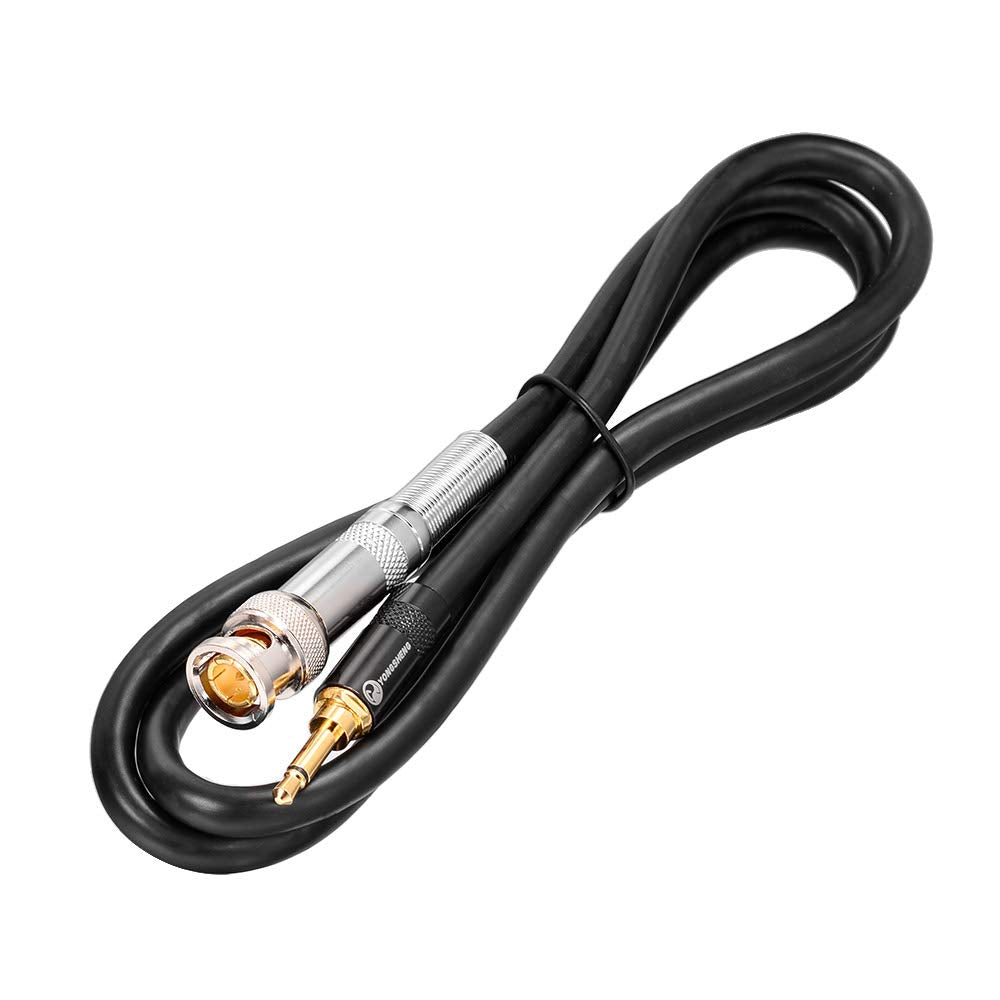 Eightwood 75ohm BNC Plug Male to 3.5MM Mono Male Coaxial Audio Cable 3 feet