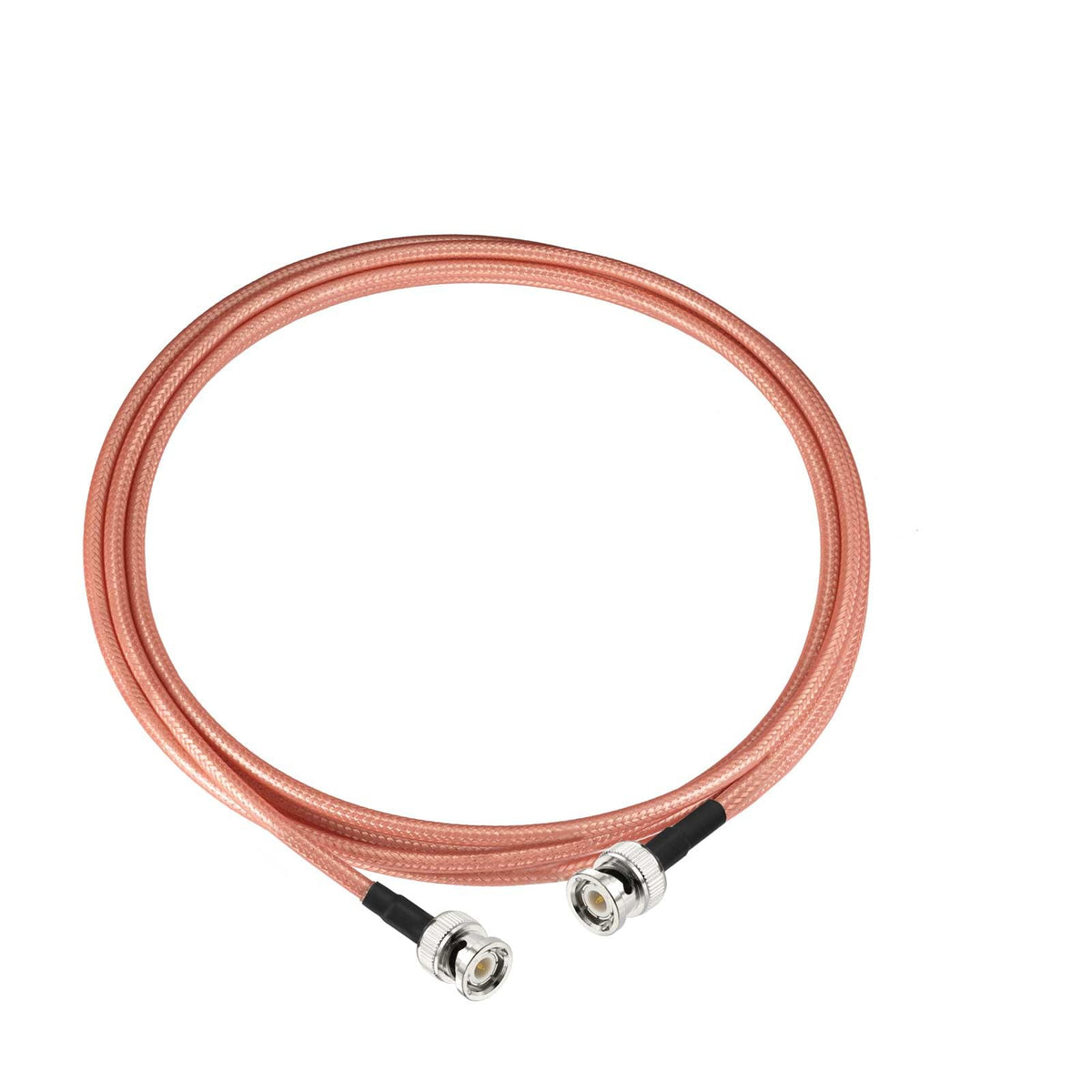 Eightwood BNC Male to BNC Male Low Loss RG400 Extension Cable 9.8ft | for CB Amateur VHF UHF Ham Radio, Scanner Antenna, Oscilloscope Spectrum Analyzer