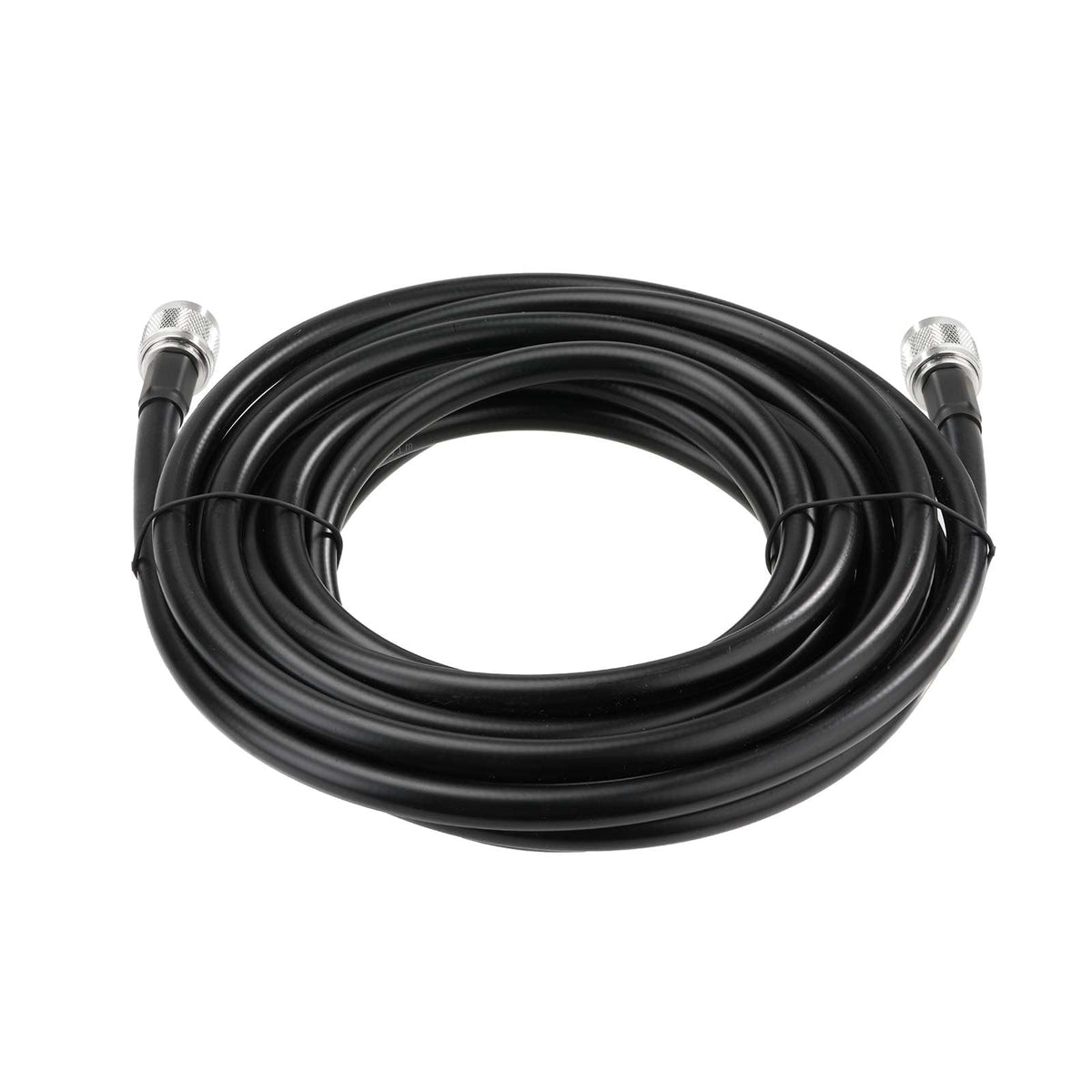 Eightwood N Male to N Male Low-Loss ALSR400 Extension Cable 20 Feet | for Outdoor 4G LTE 5G Cellular Antenna, WiFi Antenna, VHF/UHF Ham Radio, Antenna Amplifier